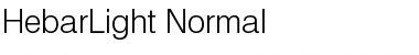 HebarLight Normal Font