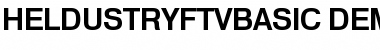 HeldustryFTVBasic Regular Font