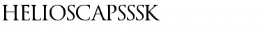 HeliosCapsSSK Regular Font