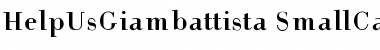 HelpUsGiambattista-SmallCaps Font