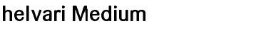 helvari Medium Font