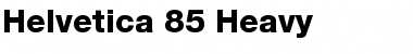 Helvetica 65 Medium Bold