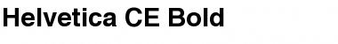 Helvetica CE Bold