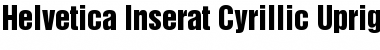 HelveticaInseratCyr Upright Font