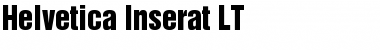 HelveticaInserat LT Font