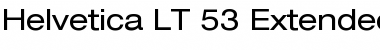 HelveticaNeue LT 53 Ex Regular
