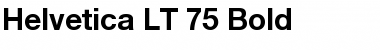 HelveticaNeue LT 55 Roman Bold