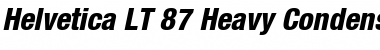 HelveticaNeue LT 67 MdCn HeavyOblique
