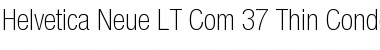 Helvetica Neue LT Com 37 Thin Condensed