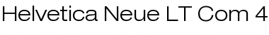 Helvetica Neue LT Com 43 Light Extended