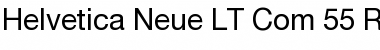 Helvetica Neue LT Com 55 Roman