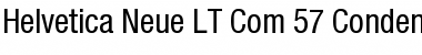 Helvetica Neue LT Com 57 Condensed