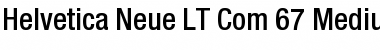 Helvetica Neue LT Com 67 Medium Condensed