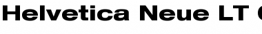 Helvetica Neue LT Com 83 Heavy Extended