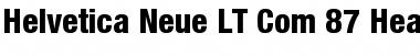Helvetica Neue LT Com 87 Heavy Condensed