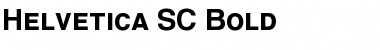 Helvetica SC Bold