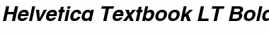 HelveticaTextbook LT Roman Bold Italic
