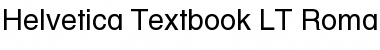 HelveticaTextbook LT Roman Regular