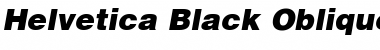 Helvetica-Black Font