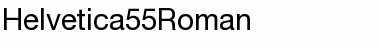 Helvetica55Roman Font