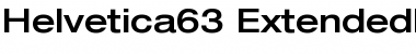 Helvetica63-ExtendedMedium Font