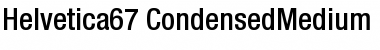 Helvetica67-CondensedMedium Medium Font
