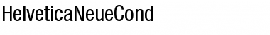 HelveticaNeueCond Font