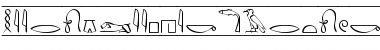 Hieroglyphic Regular Font