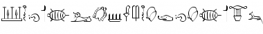 Hieroglyphic Regular Font