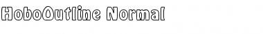 HoboOutline Font
