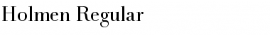 Holmen-Regular Font