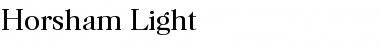 Horsham-Light Font