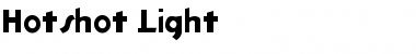 Hotshot-Light Regular Font
