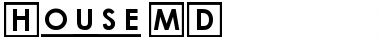 House M.D. Font