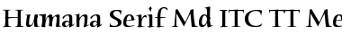 Humana Serif Md ITC TT Font