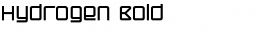 Hydrogen Bold Font