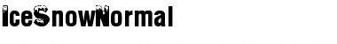 IceSnowNormal Font