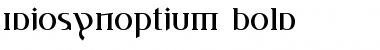 Idiosynoptium Font
