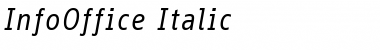 InfoOffice Italic