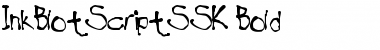 InkBlotScriptSSK Font