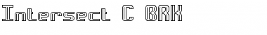 Intersect C BRK Normal Font