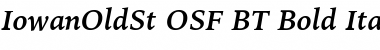 IowanOldSt OSF BT Bold Italic