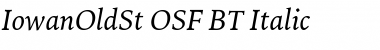 IowanOldSt OSF BT Italic Font