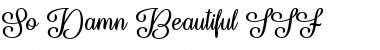 Download So Damn Beautiful Font