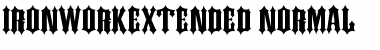 Download IronworkExtended Font