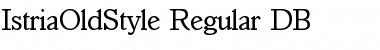 IstriaOldStyle DB Regular Font
