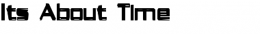 It's About Time Font