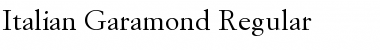 Italian-Garamond Regular