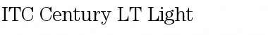ITCCentury LT Light Regular Font
