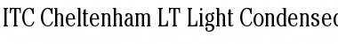 ITCCheltenham LT LightCond Regular Font